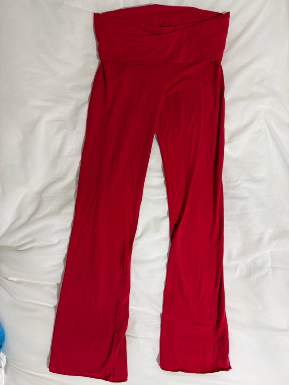 SKIMS Wide Leg Fold Over Pant | L